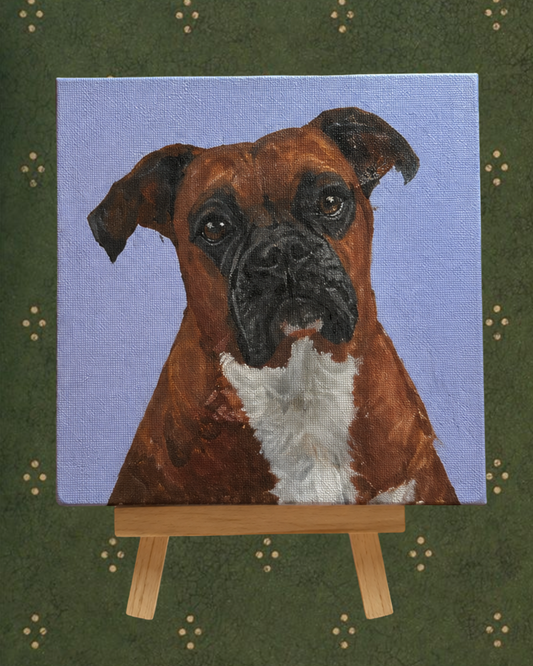4x4 Canvas with Easel